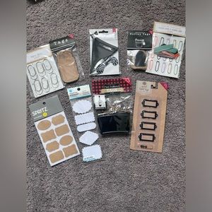 9 Packages of Labels, Tags and Clips